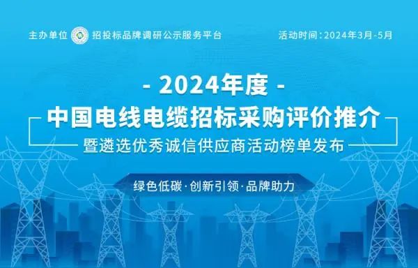 乐玩国际荣登2024中国最具投标实力电线电缆供应商百强榜